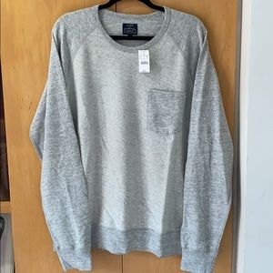 J. Crew Men’s Authentic Fleece Gray XL